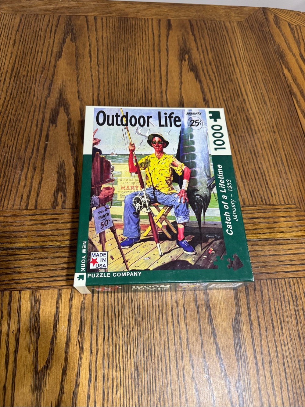 Outdoor Life 1000-Piece Jigsaw Puzzle - Green Cover